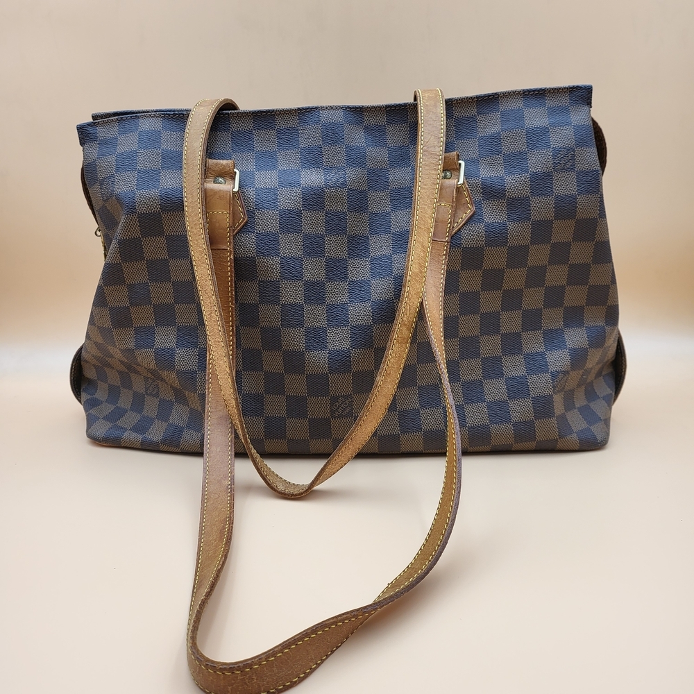 Louis Vuitton 100thAnniversary Centenaire Damier Ebene Columbine Tote Authentic. - Picture 5 of 14